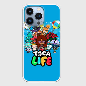 Чехол для iPhone 13 Pro с принтом Toca Boca | Тока Бока зима в Санкт-Петербурге,  |  | toca boca | детская игра | игра | лого | логотип | персонажи | прикоснуться ко рту | тока бока