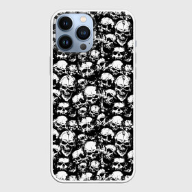 Чехол для iPhone 13 Pro Max с принтом Screaming skulls в Санкт-Петербурге,  |  | bone | bones | screaming | screaming skulls | skull | skulls | кости | кричат | кричащие | кричащие черепа | череп | черепа