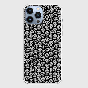 Чехол для iPhone 13 Pro Max с принтом Funny skulls в Санкт-Петербурге,  |  | bone | bones | funny | skulls | кости | череп | черепа