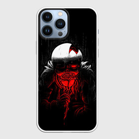 Чехол для iPhone 13 Pro Max с принтом UNDERTALE SANS BLOOD ROSE в Санкт-Петербурге,  |  | asriel dreemurr | blood | chara | frisk | gaster blaster | heart | rose | sans | undertale | азриэль дримурр | андертейл | гастер | кровь | меттатон | розы | санс | сердце | фриск | цветы | чара