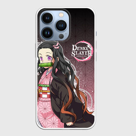 Чехол для iPhone 13 Pro с принтом НЕЗУКО | NEZUKO | SLAYER в Санкт-Петербурге,  |  | demon slayer | kimetsu no yaiba | kocho shinobu | nezuko | rdkimnoyai | shinobu | slayer | tanjiro | zenitsu | гию томиока | зенитсу | зенитцу | зеницу | иноске хашибира | клинок рассекающий демонов | незуко | танджиро | шинобу кочо