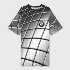 Платье-футболка 3D с принтом BMW pattern 2022 в Санкт-Петербурге,  |  | bmw | germany | pattern | prestige | бмв | германия | престиж | узор