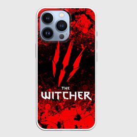 Чехол для iPhone 13 Pro с принтом The Witcher Брызги крови. в Санкт-Петербурге,  |  | geralt | the witcher | the witcher wild hunt | witcher | ведьмак | ведьмак 3 | геральт | сериал