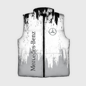 Женский жилет утепленный 3D с принтом [Mercedes Benz]   Текстура в Санкт-Петербурге,  |  | amg | mercedes | mercedesamg gt | sport | амг | мерседес | мерседесбенц амг | спорт