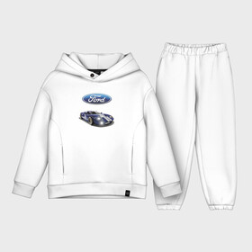 Детский костюм хлопок Oversize с принтом Ford   Racing team в Санкт-Петербурге,  |  | car | ford | motorsport | performance | prestige | racing | team | usa | автомобиль | автоспорт | бренд | представление | престиж | сша | форд