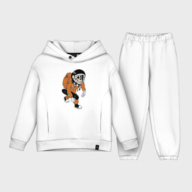 Детский костюм хлопок Oversize с принтом Astronaut   Cool Monkey в Санкт-Петербурге,  |  | Тематика изображения на принте: astronaut | gloves | monkey | skate board | sneakers | spacesuit | космонавт | кроссовки | обезьяна | перчатки | скафандр | скейтборд