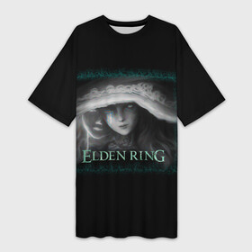 Платье-футболка 3D с принтом Elden Ring: Ведьма в Санкт-Петербурге,  |  | ranni the witch | ведьма ренни | девушка из трейлера к игре | елдон ринг | замогилье | кукла | озёрная лиурния | ранни | реналла | четырёхрукая рассказчица