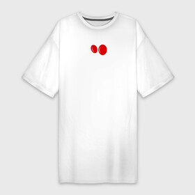 Платье-футболка хлопок с принтом Blood Donor Day в Санкт-Петербурге,  |  | благотворительность | день | донор | кровь | медицина | надпись | название | тельца