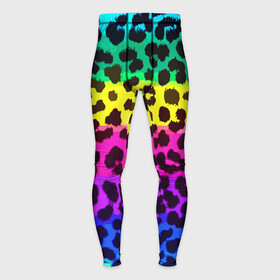 Мужские тайтсы 3D с принтом Leopard Pattern  Neon в Санкт-Петербурге,  |  | fashion | leopard | neon | pattern | skin | vanguard | авангард | леопард | мода | неон | узор