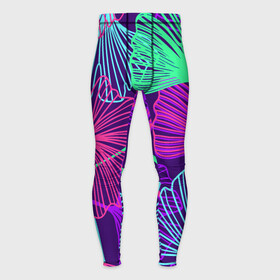 Мужские тайтсы 3D с принтом Neon color pattern  Fashion 2023 в Санкт-Петербурге,  |  | color | fashion | leaf | neon | pattern | лист | мода | неон | узор | цвет