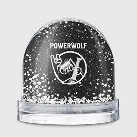 Игрушка Снежный шар с принтом Powerwolf | КОТ | Брызги в Санкт-Петербурге, Пластик | Изображение внутри шара печатается на глянцевой фотобумаге с двух сторон | band | metal | paint | powerwolf | rock | брызги | группа | кот | краска | павервульф | рок