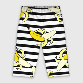 Велосипедки 3D с принтом Banana pattern  Summer в Санкт-Петербурге,  |  | banana | fashion | pattern | summer | банан | лето | мода | узор