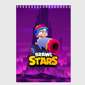 Скетчбук с принтом BrawlStars Бонни с пушкой Bonny в Санкт-Петербурге, 100% бумага
 | 48 листов, плотность листов — 100 г/м2, плотность картонной обложки — 250 г/м2. Листы скреплены сверху удобной пружинной спиралью | boni | bonnie | brawl | brawl stars | brawlstars | brawl_stars | бони | бонни | бравлстарс