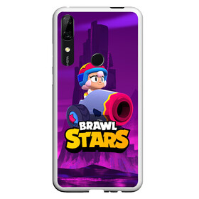 Чехол для Honor P Smart Z с принтом BrawlStars Бонни с пушкой Bonny в Санкт-Петербурге, Силикон | Область печати: задняя сторона чехла, без боковых панелей | boni | bonnie | brawl | brawl stars | brawlstars | brawl_stars | бони | бонни | бравлстарс