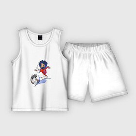 Детская пижама с шортами хлопок с принтом Football  Salah в Санкт-Петербурге,  |  | england | football | klopp | liverpool | mane | salah | sport | англия | ван дейк | клопп | ливерпуль | мане | салах | спорт | фирмино | футбол | футболист | чемпион