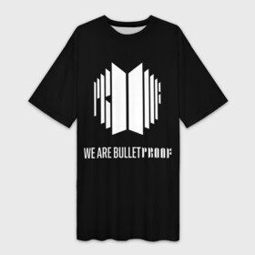 Платье-футболка 3D с принтом BTS WE ARE BULLETPROOF  БТС  мы пуленепробиваемые в Санкт-Петербурге,  |  | album | proof | бтс | ви | джин | камбек | намджун | новый альбом | пруф | рм | тэхен | хоби | хосок | чимин | чонгук | шуга | юнги