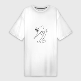 Платье-футболка хлопок с принтом ГОСТМЕЙН в Санкт-Петербурге,  |  | baader | gasm | ghostemane | logo | meinhof | music | rap | газм | гостмейн | лого | музыка | рэп | рэпер | рэперы | символ | символы