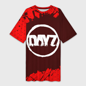 Платье-футболка 3D с принтом DAYZ  Краска в Санкт-Петербурге,  |  | arma 2 | arma2 | day | day z | dayz | game | games | horror | logo | paint | survival | zombie | брызги | выживание | дэй | дэй зи | зомби | игра | игры | краска | лого | логотип | логотипы | символ | символы