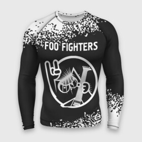 Мужской рашгард 3D с принтом Foo Fighters + КОТ + Арт в Санкт-Петербурге,  |  | band | fighters | foo | foo fighters | metal | rock | группа | кот | краска | рок | спрей | файтерс