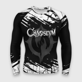 Мужской рашгард 3D с принтом Chaoseum  Logo  Grunge в Санкт-Петербурге,  |  | chaoseum | emblem | grunge | logo | music | rock | гранж | лого | логотип | музыка | рок | чаосеум | эмблема