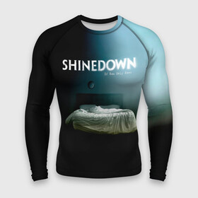 Мужской рашгард 3D с принтом If You Only Knew  Shinedown в Санкт-Петербурге,  |  | Тематика изображения на принте: brent smith | if you only knew | shinedown | брент смит | группа | музыка | рок | рок группа