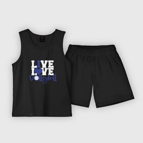Детская пижама с шортами хлопок с принтом LIVE LOVE VOLLEYBALL Волейбол в Санкт-Петербурге,  |  | fivb | voleybal | volleyball | волебол | волейбол | волейбола | волейболист | волейболистка | воллейбол | международная | федерация | фивб