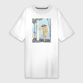 Платье-футболка хлопок с принтом Amalfi. Robe, de Worth (Вид на море) в Санкт-Петербурге,  |  | абстракция | винтаж | девушка | искусство | картина | классика | любовь | минимализм | отдых | природа | цветы | экспрессионизм