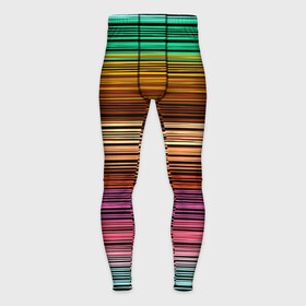 Мужские тайтсы 3D с принтом Multicolored thin stripes Разноцветные полосы в Санкт-Петербурге,  |  | Тематика изображения на принте: multicolored | striped pattern | thin stripes | линии | полосатый узор | разноцветные полосы | разноцветный