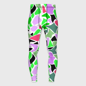 Мужские тайтсы 3D с принтом Abstract pattern green pink spots в Санкт-Петербурге,  |  | abstract pattern | pattern | spots | абстрактный узор | зеленый | пятна | розовый