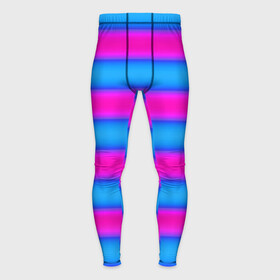 Мужские тайтсы 3D с принтом striped pattern яркий неоновый полосатый узор в Санкт-Петербурге,  |  | neon | striped pattern | горизонтальные полосы | полосатый узор | розовые полосы | синие полосы