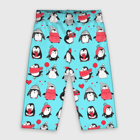 Велосипедки 3D с принтом PENGUINS ON THE POSITIVE в Санкт-Петербурге,  |  | animals | bird | black | charming | funny | kid | winter | животные | забавный | зима | малыш | очаровательный | птица | черный