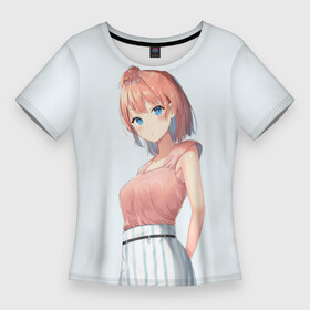 Женская футболка 3D Slim с принтом Iroha Isshiki  OreGairu в Санкт-Петербурге,  |  | anime | hamachi | iroha isshiki | oregairu | yahari ore no seishun | аниме | анимэ | ироха ишики | как и ожидалось моя | комедия не складывается