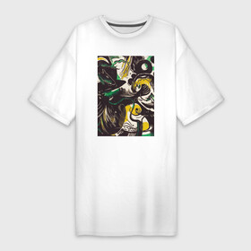 Платье-футболка хлопок с принтом Genesis II в Санкт-Петербурге,  |  | абстракция | винтаж | геометрия | картина | классика | красный | минимализм | пейзаж | портрет | синий | треугольник | экспрессионизм