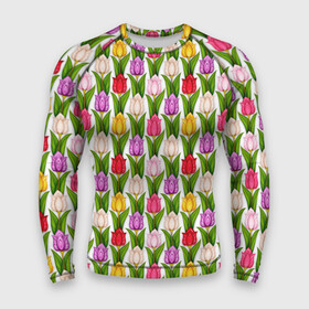 Мужской рашгард 3D с принтом тюльпаны разных цветов в Санкт-Петербурге,  |  | Тематика изображения на принте: белые тюльпаны | желтые тюльпаны | розовые тюльпаны | тюльпаны | фиолетовые тюльпаны | цветы