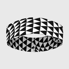 Повязка на голову 3D с принтом Геометрический паттерн  минимализм в Санкт-Петербурге,  |  | geometry | minimalism | pattern | triangle | wave | волна | геометрия | минимализм | паттерн | треугольник