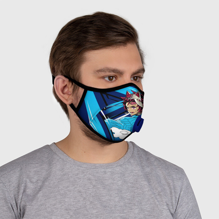 Маска из неопрена Клинок рассекающий демонов фото