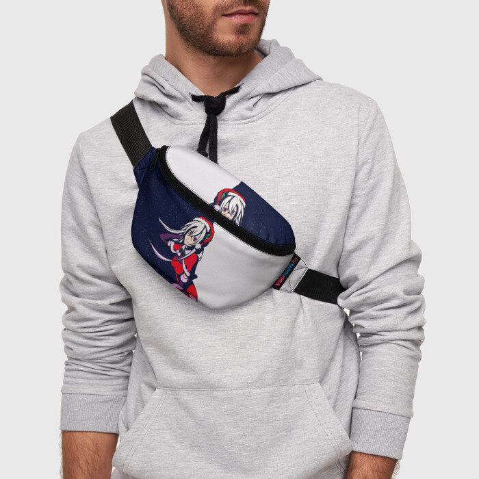 Поясная сумка 3D Re Zero ЕХИДНА снегурочка фото