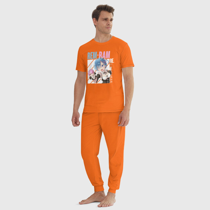 Мужская пижама хлопок REM, RAM фото