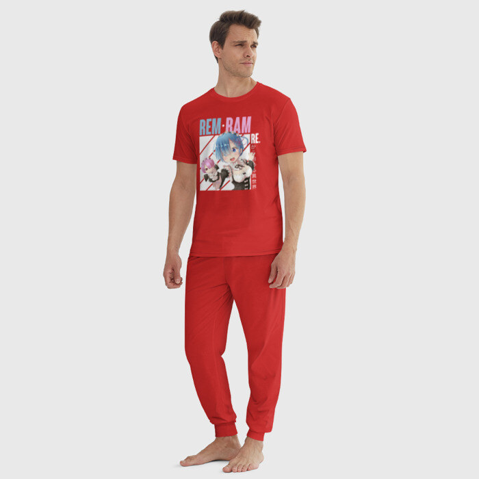 Мужская пижама хлопок REM, RAM фото