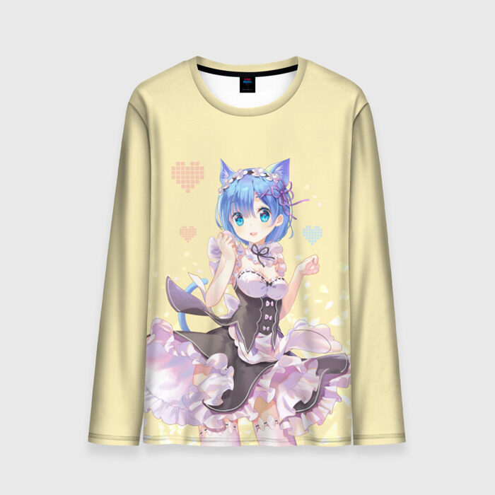 Мужской лонгслив 3D Re: Zero фото