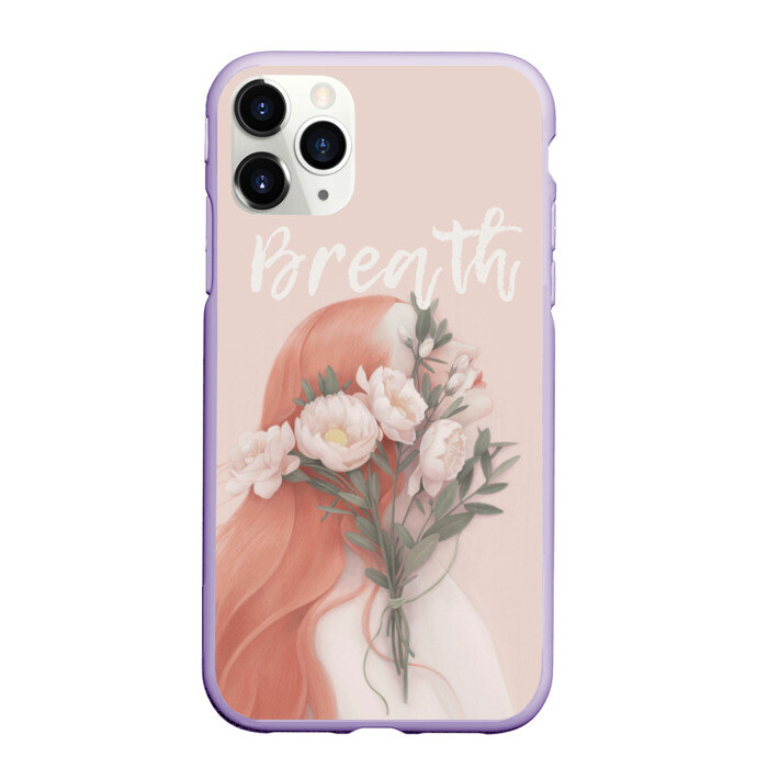 Чехол для iPhone 11 Pro матовый Breath фото