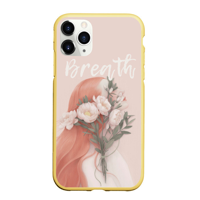 Чехол для iPhone 11 Pro матовый Breath фото