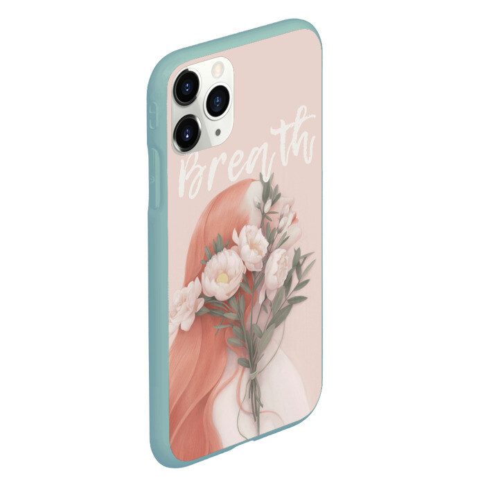 Чехол для iPhone 11 Pro матовый Breath фото