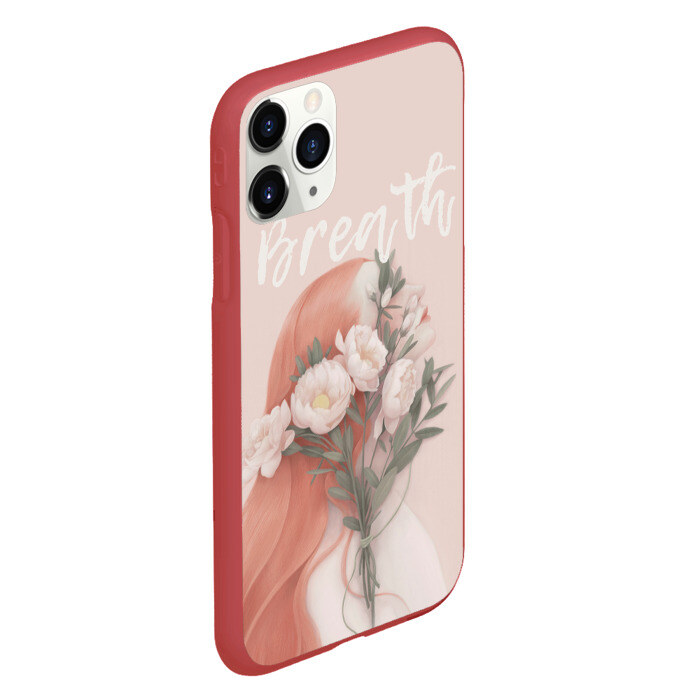 Чехол для iPhone 11 Pro матовый Breath фото