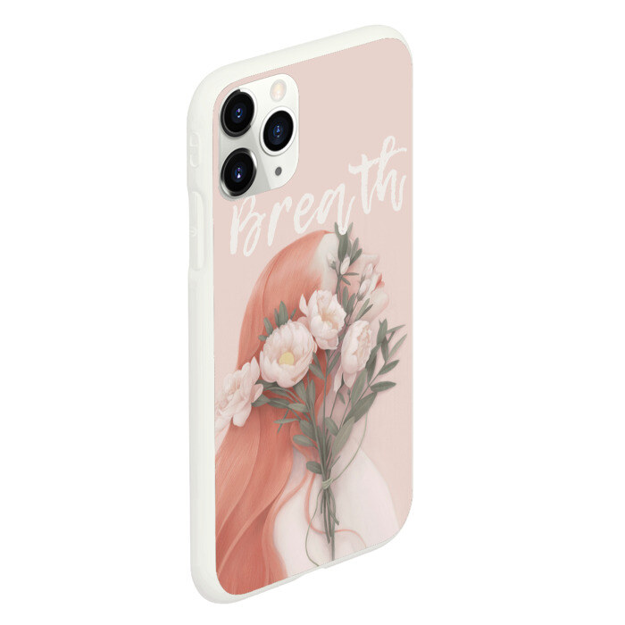 Чехол для iPhone 11 Pro матовый Breath фото