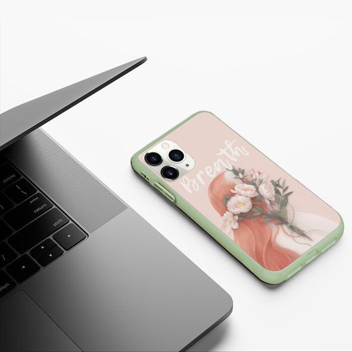 Чехол для iPhone 11 Pro матовый Breath фото
