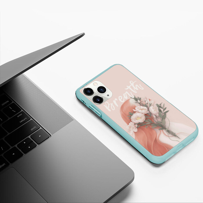 Чехол для iPhone 11 Pro матовый Breath фото