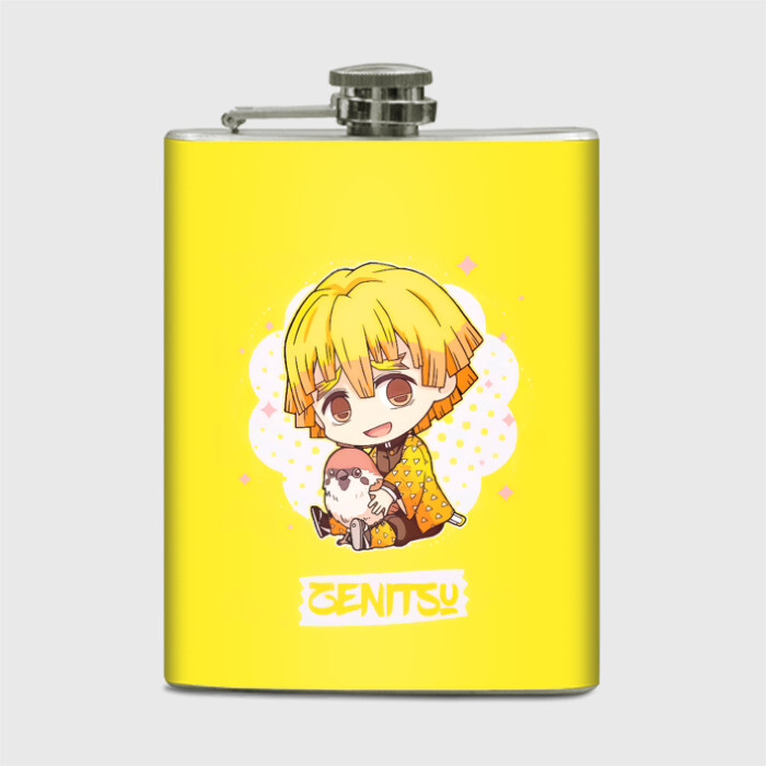 Фляга Zenitsu Agatsuma Kimetsu no Yaiba фото