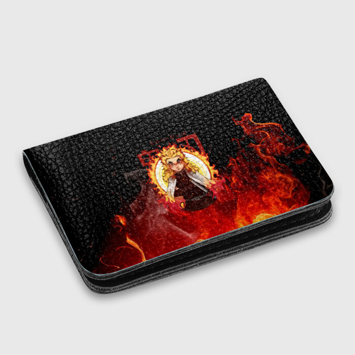 Картхолдер с принтом Огненный Столп Kimetsu no Yaiba фото