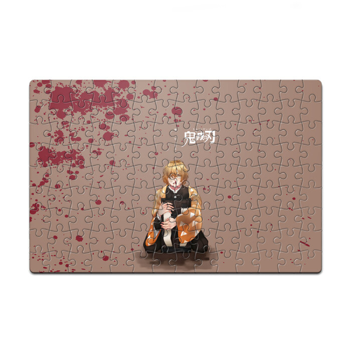 Головоломка Пазл магнитный 126 элементов Избитый Зеницу Агацума фото